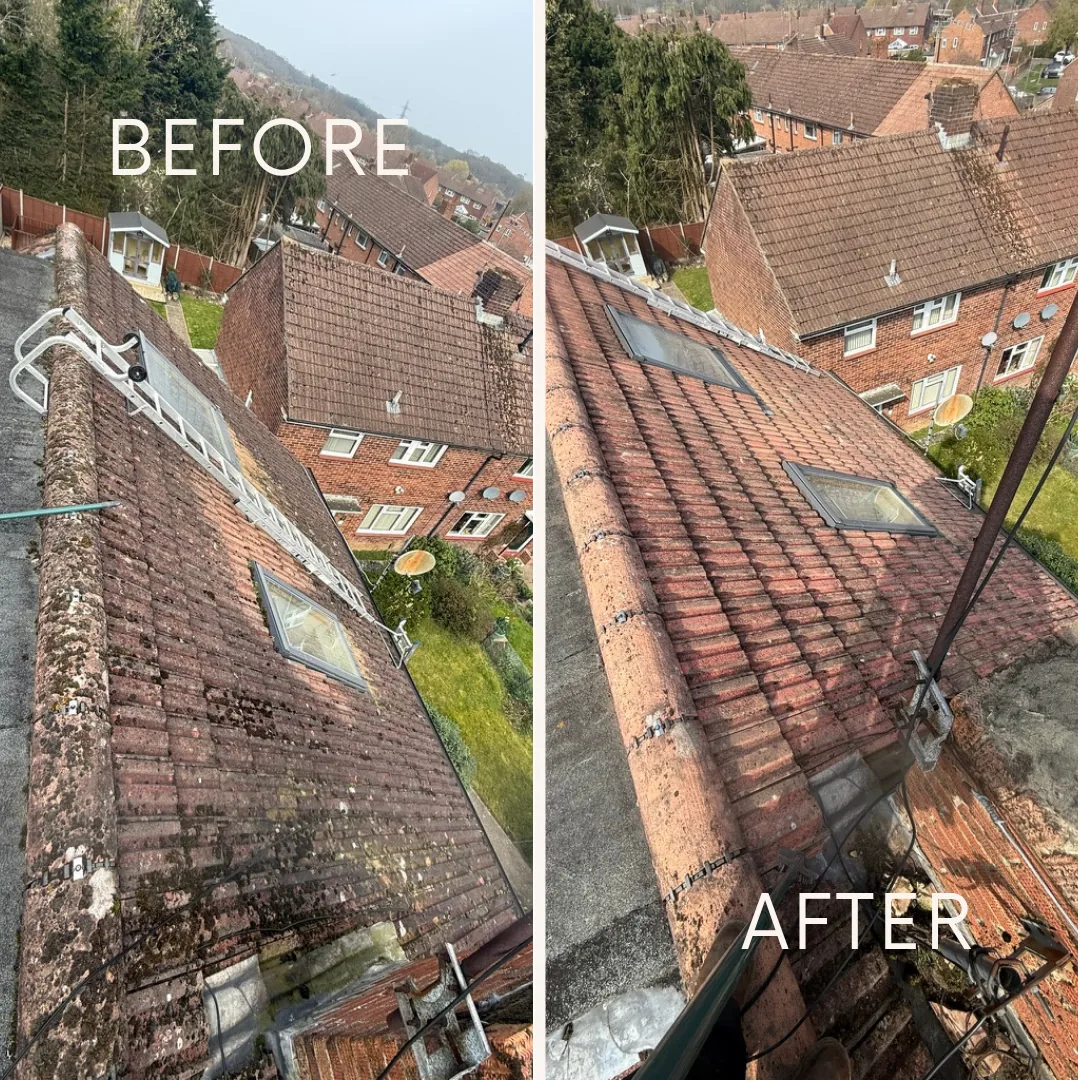 Pristine Roof Cleaning Solutions completed work